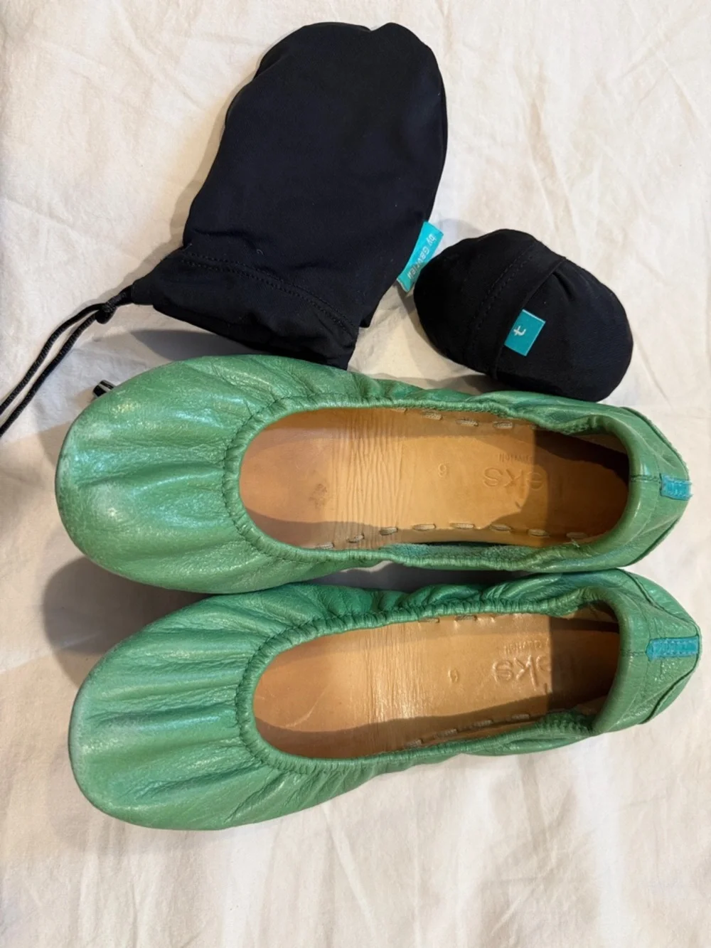 tieks green